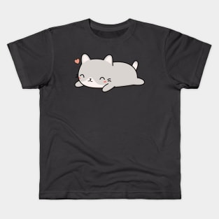 Kawaii Cute Kitten Kids T-Shirt